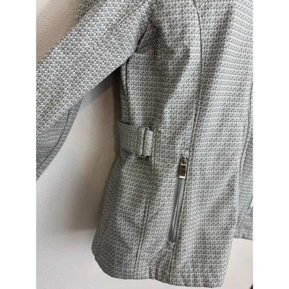 ZeroXposur Gray Hooded Zip Jacket Small Fleece Lined Winter Coat - Picture 2 of 10